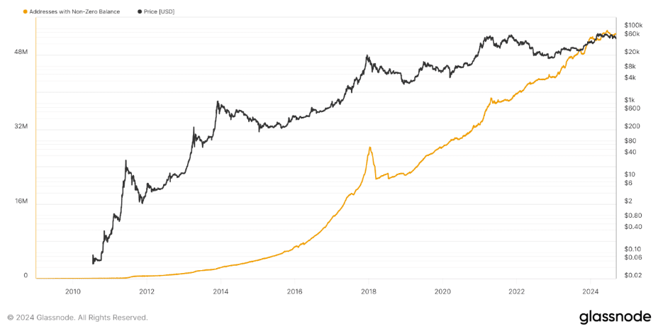 Bitcoin Addresses with non-zero balance