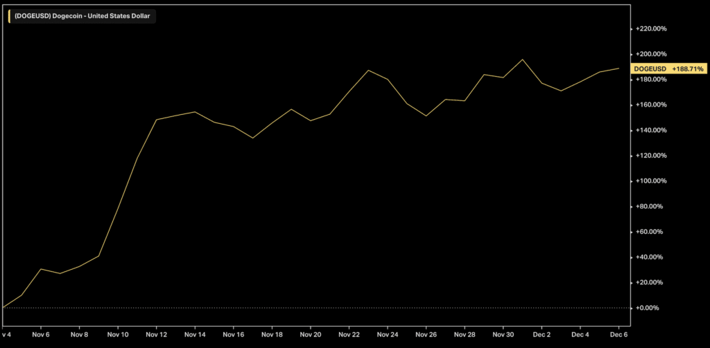 DOGE Performance